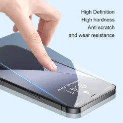 Amorus iPhone 15 Screenprotector Gehard Glas