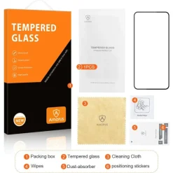 Amorus OnePlus Nord 4 Full Screenprotector Gehard Glas