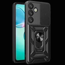 Amorus Samsung Galaxy S26 Plus Shield Case met Camera-schuif
