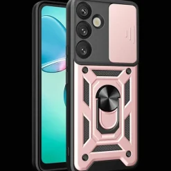 Amorus Samsung Galaxy S26 Shield Case met Camera-schuif
