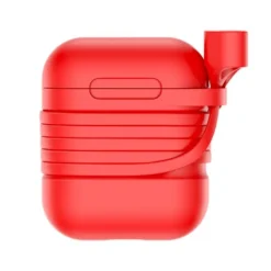 Baseus Luxe AirPods 1/2 Case met Anti-Lost Strap