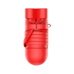 Baseus Luxe AirPods 1/2 Case met Anti-Lost Strap