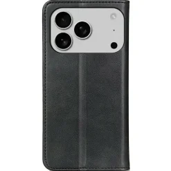 CaseBody Apple iPhone 17 Pro Real Leather Wallet Hoesje