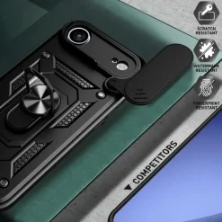 CaseBody Apple iPhone Air Shield Case met Camera-schuif