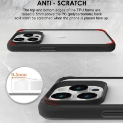 CaseBody iPhone 16 Pro Max Combat X Beschermhoesje
