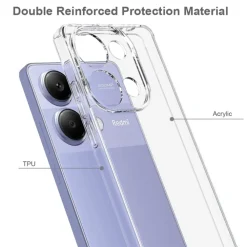 CaseBody Redmi Note 13 Pro 4G Airbag Schokbestendig Hoesje