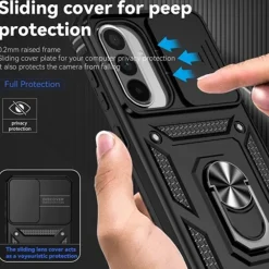 CaseBody Samsung A56 / A36 Shield Case met Camera-schuif