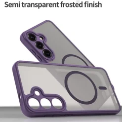 CaseBody Samsung A56 Slim Anti-Shock MagSafe Hoesje