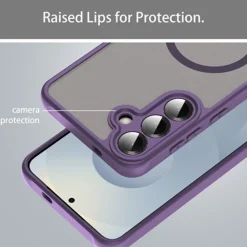 CaseBody Samsung A56 Slim Anti-Shock MagSafe Hoesje