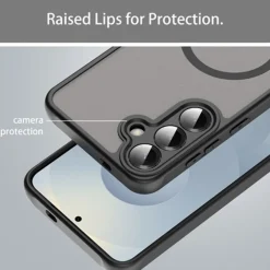 CaseBody Samsung A56 Slim Anti-Shock MagSafe Hoesje