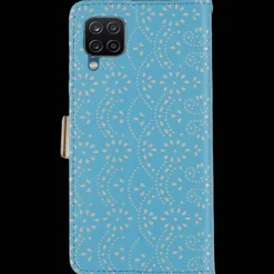CaseBody Samsung Galaxy A12 Lace Zipper Portemonnee Hoesje