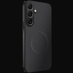 CaseBody Samsung Galaxy A57 Carbon Fiber Magnetic Hoesje