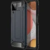 CaseBody Samsung Galaxy A12 Shockproof Hoesje Steel Armor