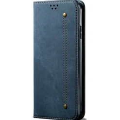CaseBody Samsung Galaxy A55 5G Denim Bookcase