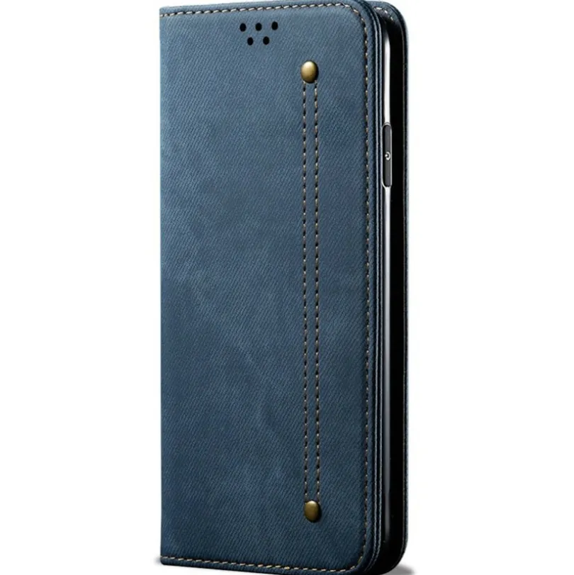 CaseBody Samsung Galaxy A55 5G Denim Bookcase