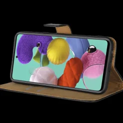 CaseBody Samsung Galaxy A51 Echt Lederen Bookcase