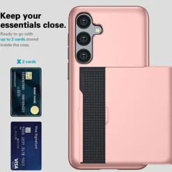 CaseBody Samsung Galaxy A56 Hoesje met Pashouder