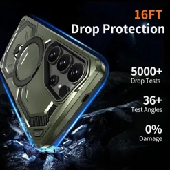 CaseBody Samsung Galaxy S26 Ultra Magnetic Kickstand Ring Hoesje