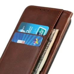 CaseBody Samsung Galaxy S24 FE Echt Leren Portemonnee Hoesje