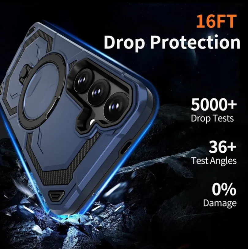 CaseBody Samsung Galaxy S26 Plus Magnetic Kickstand Ring Hoesje