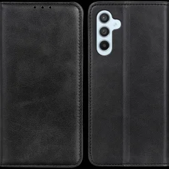 CaseBody Samsung Galaxy S24 FE Echt Leren Portemonnee Hoesje