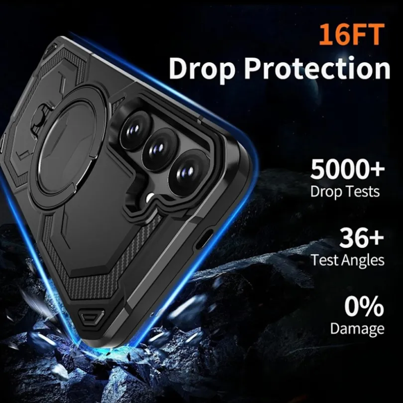 CaseBody Samsung Galaxy S26 Plus Magnetic Kickstand Ring Hoesje