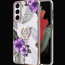 CaseBody Samsung Galaxy S21 Case Met Ringhouder
