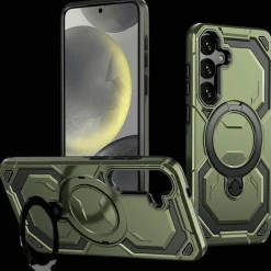 CaseBody Samsung Galaxy S26 Magnetic Kickstand Ring Hoesje
