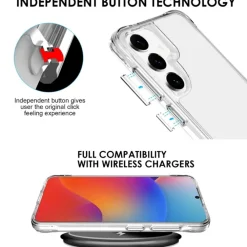 CaseBody Samsung S25 Dual Layer Anti-Shock Hoesje