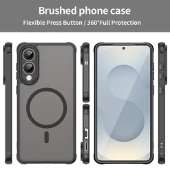 CaseBody Samsung S25 Edge Slim Anti-Shock MagSafe Hoesje