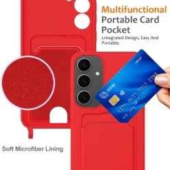 CaseBody Samsung S25 Plus Koordhoesje met Kaarthouder