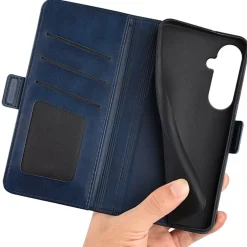 CaseBody Samsung S26 Plus Real Leather Wallet Hoesje