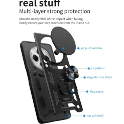 CaseBody Xiaomi Redmi 14C Shield Case met Camera-slider