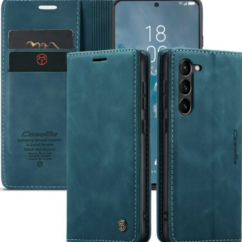 Caseme Galaxy S23 Plus Retro Portemonnee Hoesje