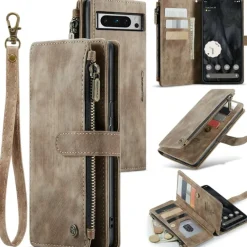 Caseme Google Pixel 8 Pro Zipper Wallet
