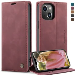 Caseme iPhone 13 Business Wallet Bookcase Hoesje