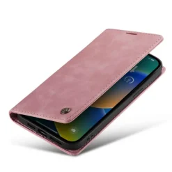 Caseme iPhone 14 Plus Retro Portemonnee Hoesje