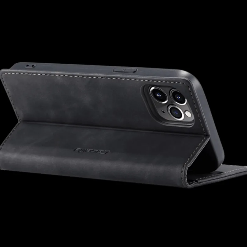 Caseme iPhone 12 Pro Max Business Wallet Bookcase Hoesje