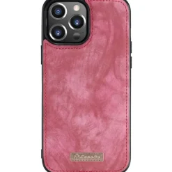 Caseme iPhone 13 Pro Portemonnee Hoesje Alles-in-één Rood