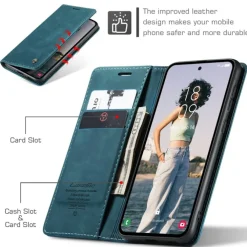 Caseme Samsung A35 Business Wallet Hoesje