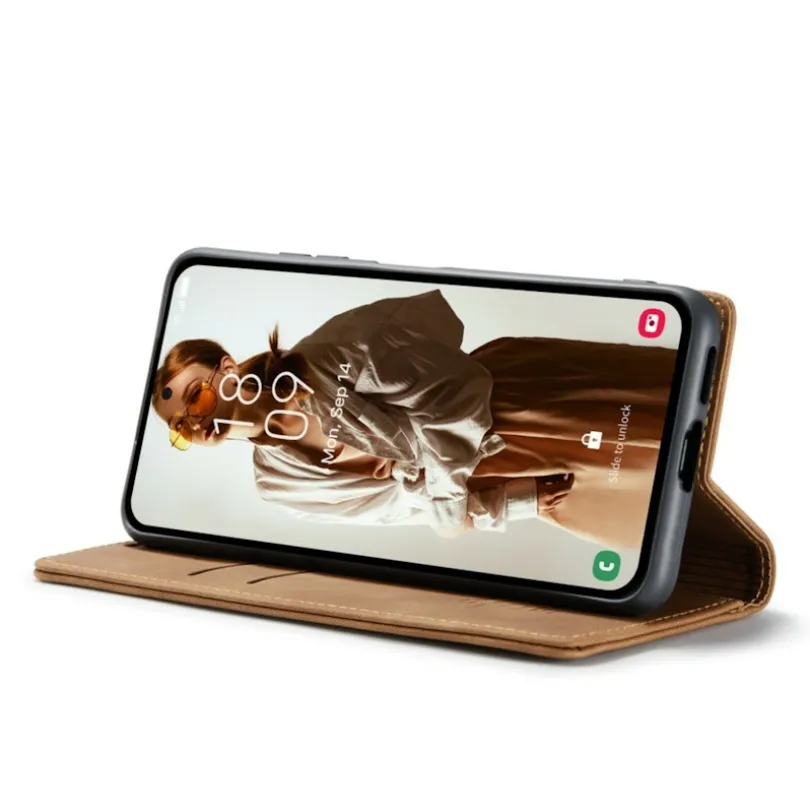 Caseme Samsung A55 Business Bookcase Hoesje