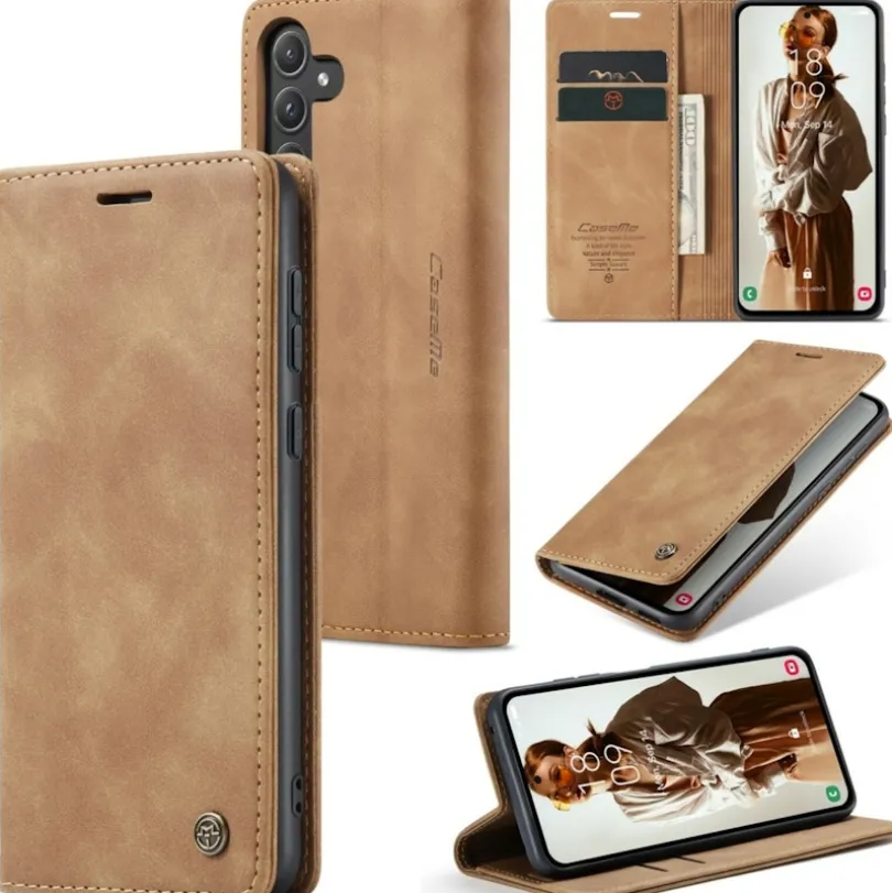 Caseme Samsung A55 Business Bookcase Hoesje