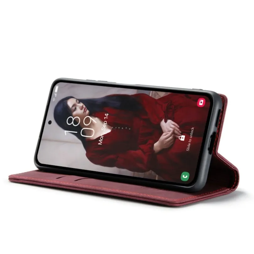 Caseme Samsung A55 Business Bookcase Hoesje