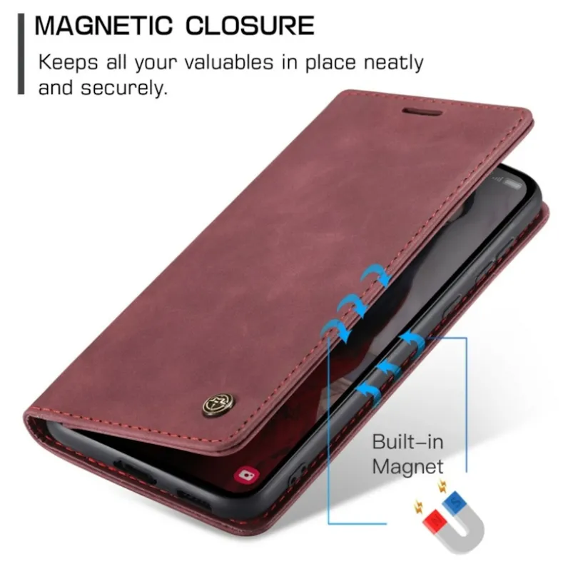 Caseme Samsung A55 Business Bookcase Hoesje