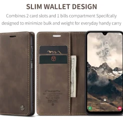 Caseme Samsung Galaxy A37 Business Bookcase Hoesje