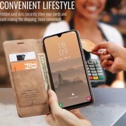 Caseme Samsung Galaxy A57 Business Bookcase Hoesje