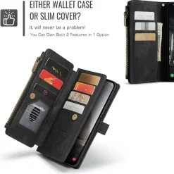 Caseme Samsung Galaxy A57 Vintage Wallet Hoesje