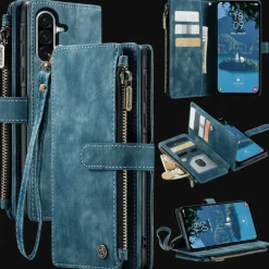 Caseme Samsung Galaxy A56 Vintage Wallet Hoesje