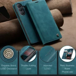 Caseme Samsung Galaxy S26 Business Bookcase Hoesje