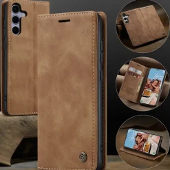 Caseme Samsung Galaxy S25 FE Business Bookcase Hoesje